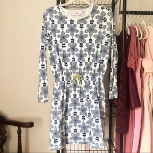 Girls Hanna Andersson Long Sleeve Floral Print Dress